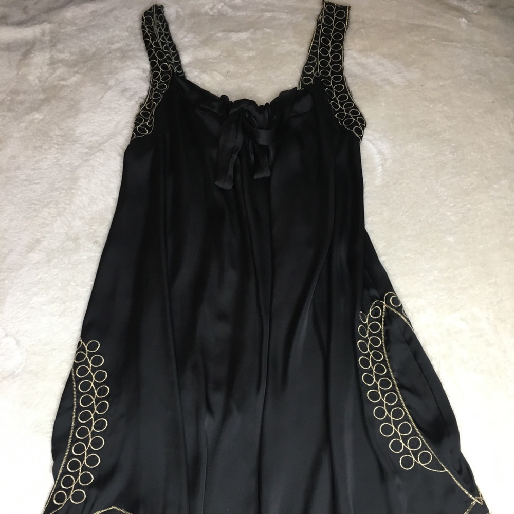 One of a kind satin dress